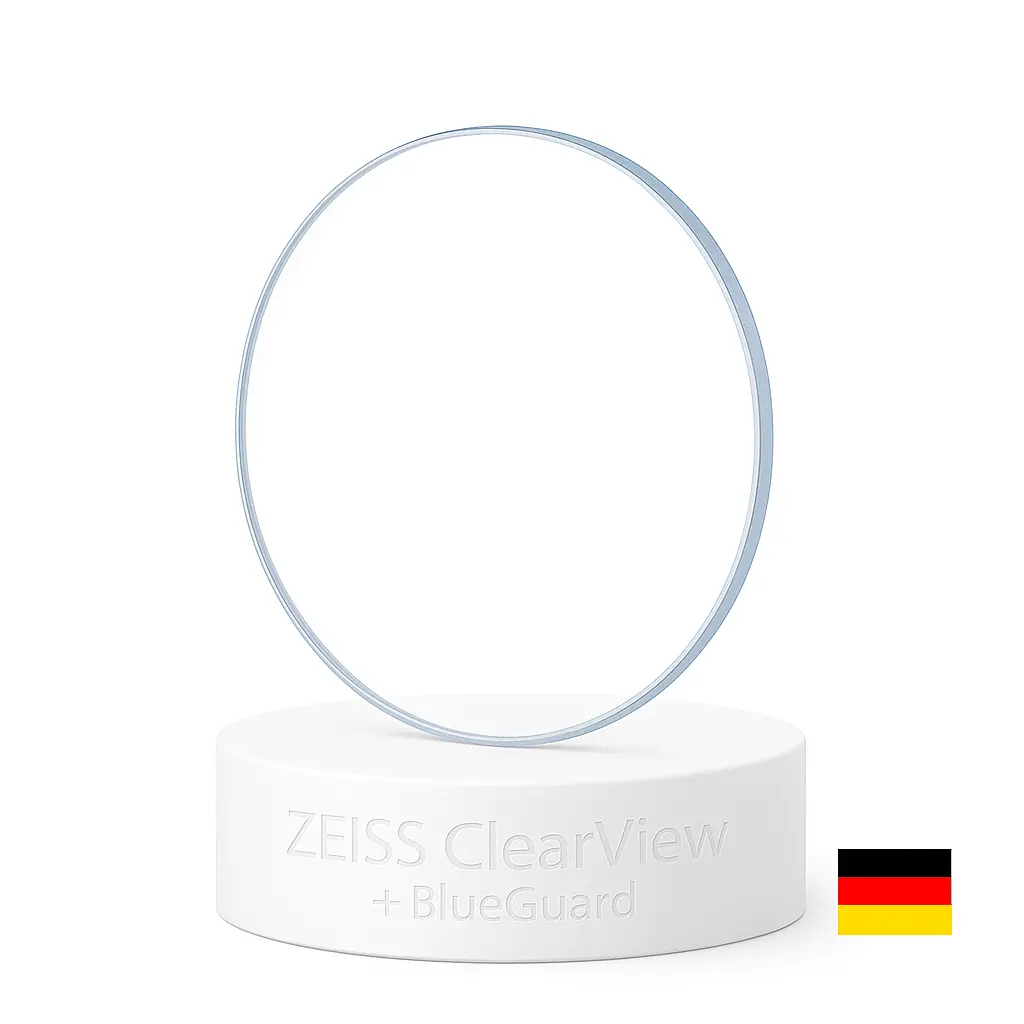 ZEISS ClearView + BlueGuard — защита синего спектра (Германия)